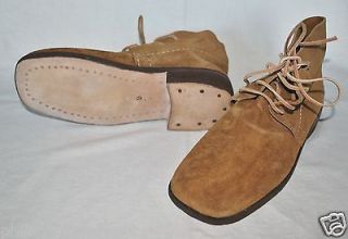 Brogans   Brown Leather   (Undyed)   (Size 13)   Civil War   L@@K