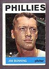 1964 Topps #265 Jim Bunning Philadelphia Phillies HOF Signed AUTO