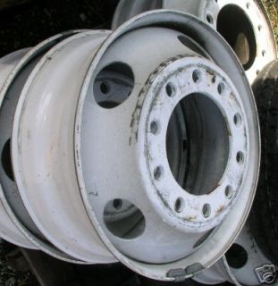 Rim 22.5 x 8.25, Pilot or Budd, Steel,Truck or Trailer