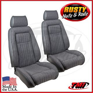 Mustang Front GT Sport Bucket Seat Upholstery Covers Cloth Pair TMI