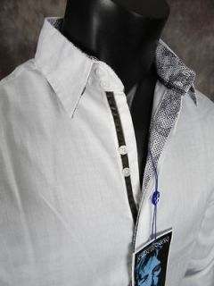 NEW JOHN LENNON English Laundry Shirt PULLFORD in White JLW1345