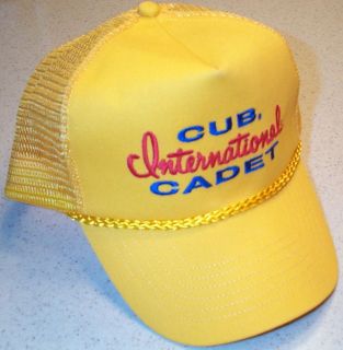 IH Cub Cadet Hood Logo Embroidered Solid Hat (5 colors)