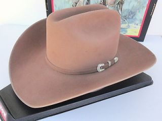 Stetson Cowboy Hat 4X Beaver Fur Felt Sahara Skyline