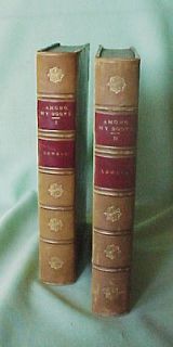 1886 SET LEATHER BOUND BOOKS AMONG MY BOOKS by JAMES RUSSEL LOWELL