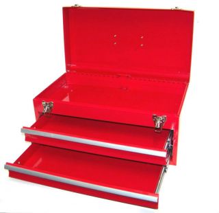 Duty 20 Metal Tool Chest ToolBox Cabinet 2 Drawers Storage Tool Box