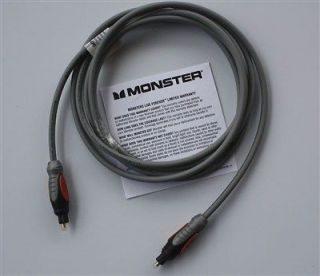 Monster Cable THX i400 Digital Fiber Optic Audio 8FT