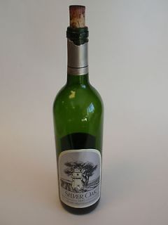 EMPTY 1997 Silver Oak Wine Bottle Cabernet Saivignon Green 750ml