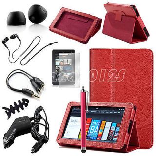 Folding Stand Case Cover Accessory Bundles For Kindle Fire 7 inch