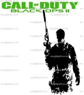 CALL OF DUTY BLACK OPs 11 WALL ART STICKERS XBOX PS3 GAMING IMAGES 1