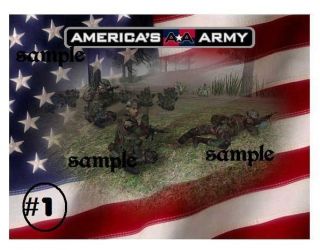 Americas Army Edible Cake/Cupcake/C ookie Toppers
