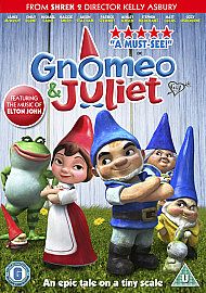 GNOMEO AND JULIET MICHAEL CAINE BRAND NEW DVD