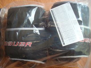 NEW Bauer Pro Ice Hockey Goalie Knee Pad Thigh Protector Board Black