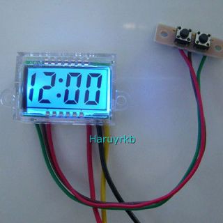 Dashboard Auto Clock time DC 12V Waterproof for Car Motorcycle Motor