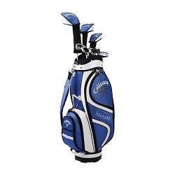New Callaway Golf   Ladies Solaire 9 pc Complete Set w/ Bag   Blue