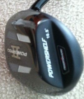 PowerPod 2 golf driver by TigerShark 10.5 degree Stiff Shaft Used