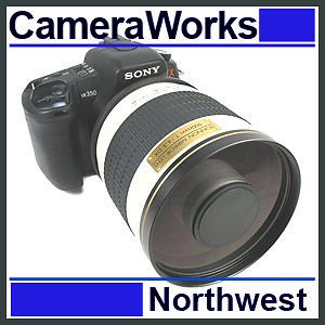 Powerful 500mm f/6.3 Mirror Lens for SONY NEX 3,5,7 E Mount
