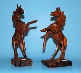 Desert Ironwood Carving Horse (Caballo) or Saddle and hitching post