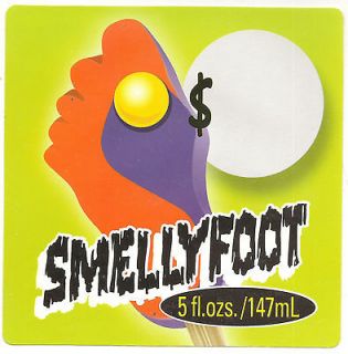 Unusual Smelly Foot, Ice Cream Truck Decal/Sticker (English Only)