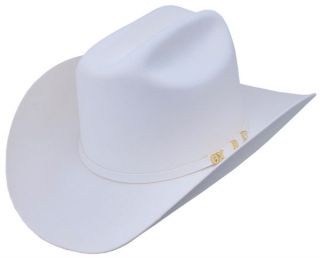 Serratelli Cowboy Felt Hat 6X White Cloud Black etc