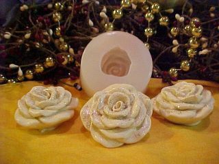 candle mold rose