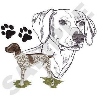 SHORTHAIRED POINTER DOGS   EMBROIDERED BATH / KITCHEN TOWELS by Susan