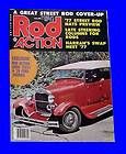 ROD ACTION OCT 1977,1929 FORD TOURING,NSRA,STREET NATIONAL,OCTOBER,HOT