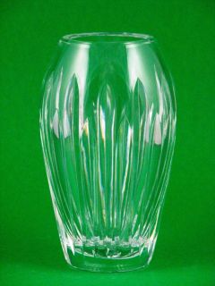 Tall Waterford Cut Crystal Vase   Carina