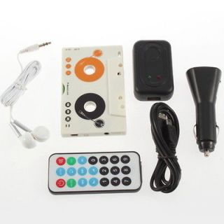 Portable Car  Player Tape Cassette Adapter Automatic playing