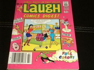 LAUGH Archie COMICS DIGEST No. 11 July 1977 Checkout Counter