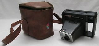 Vintage Kodak Instant Camera Handle 2 Made in U.S.A. Brown Case Strap