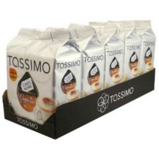 Tassimo Carte Noire Cappuccino, 5 x Packs (40 Servings) 80 T Disc