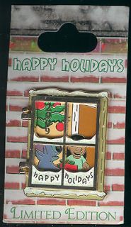 Holidays 2009 Frosted Windows Lilo and Stitch LE Disney Pin 74144