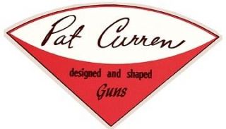 Pat Curren Surfboards Vintage Style Travel Decal
