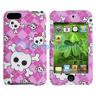 /Cute Skull Hard Cover Case Skin For iPod touch 2 3 2nd 3rd G Gen
