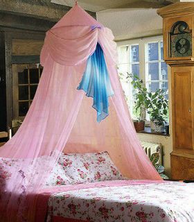 New Pink Baby Crib Bed Canopy Mosquito Netting Cecilia Princess