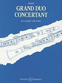 Grand Duo Concertante op. 48 Weber, Carl Maria von clarinet and piano
