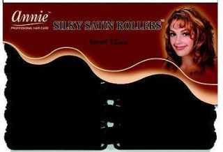 Silky Soft Satin Hair Rollers Small 12 Piece Perm Salon Home 1244