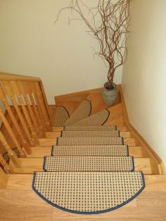 Set of Beautiful Carpet Stair Mat Rugs Treads Runners for Inside