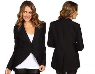 NEW BCBG MAXAZRIA HI LOW FRONT BACK NOAH COLLAR TAILCOAT BLAZER