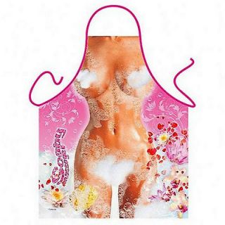 Sexy Soapy Massage Womens Funny Novelty Kitchen Cooking Apron Ladies