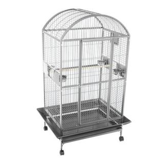 36x28x65 STAINLESS STEEL bird cage +$250 FREE toys