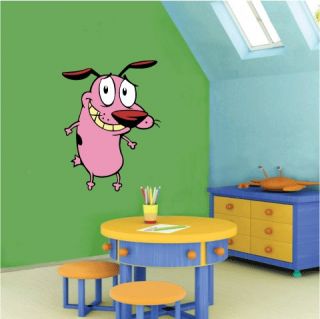 Courage the Cowardly Dog Wall Decor Sticker 18x25