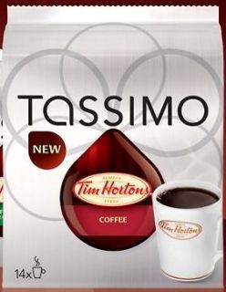 TIM HORTONS COFFEE ORIGINAL TASSIMO T DISC 14 PACK REGULAR