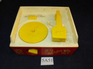 VTG 1970s Fisher Price Record Player Non working 2 Rec