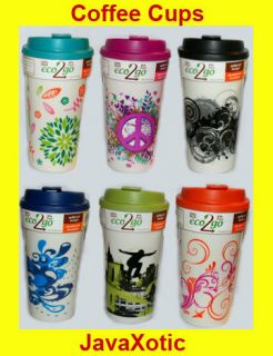 COOL GEAR REUSABLE 15oz COFFEE TEA INSULATED TRAVEL CUP LEAK PROOF
