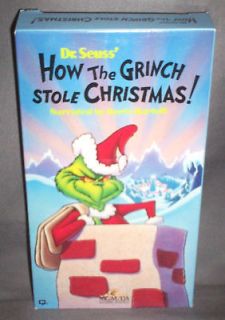 Dr. Seuss How the Grinch Stole Christmas, VHS Tape