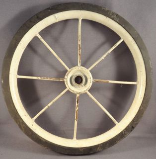 Wheel Semi Pheumatic Tire for Vintage Trike Tricycle Baby Carriage NOS