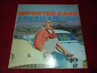 CAROLE CARR   Imported Carr American Gas   LP WB Records 1316   Pop