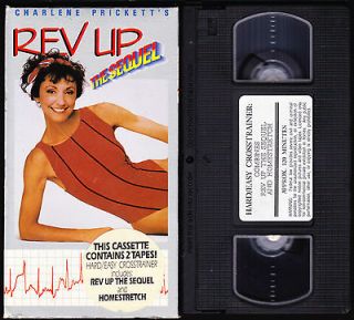 Charlene Pricketts REV UP THE SEQUEL & HOMECOMING vhs Both Workouts