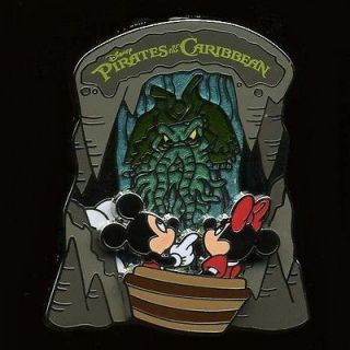 Pirates of the Caribbean* Attraction   Mickey & Minnie & Davy Jones